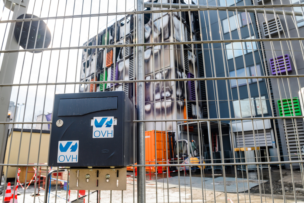 OVH's Strasbourg Cyber Data Centre. The scene of a high-profile cyber-attack.