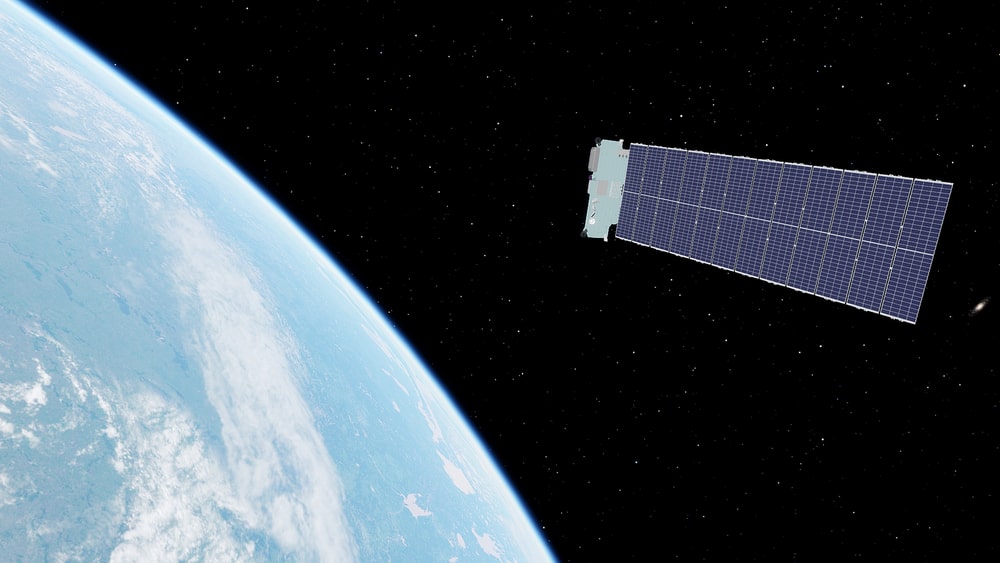Starlink SpaceX satellite in Belarus - September 12, 2020: