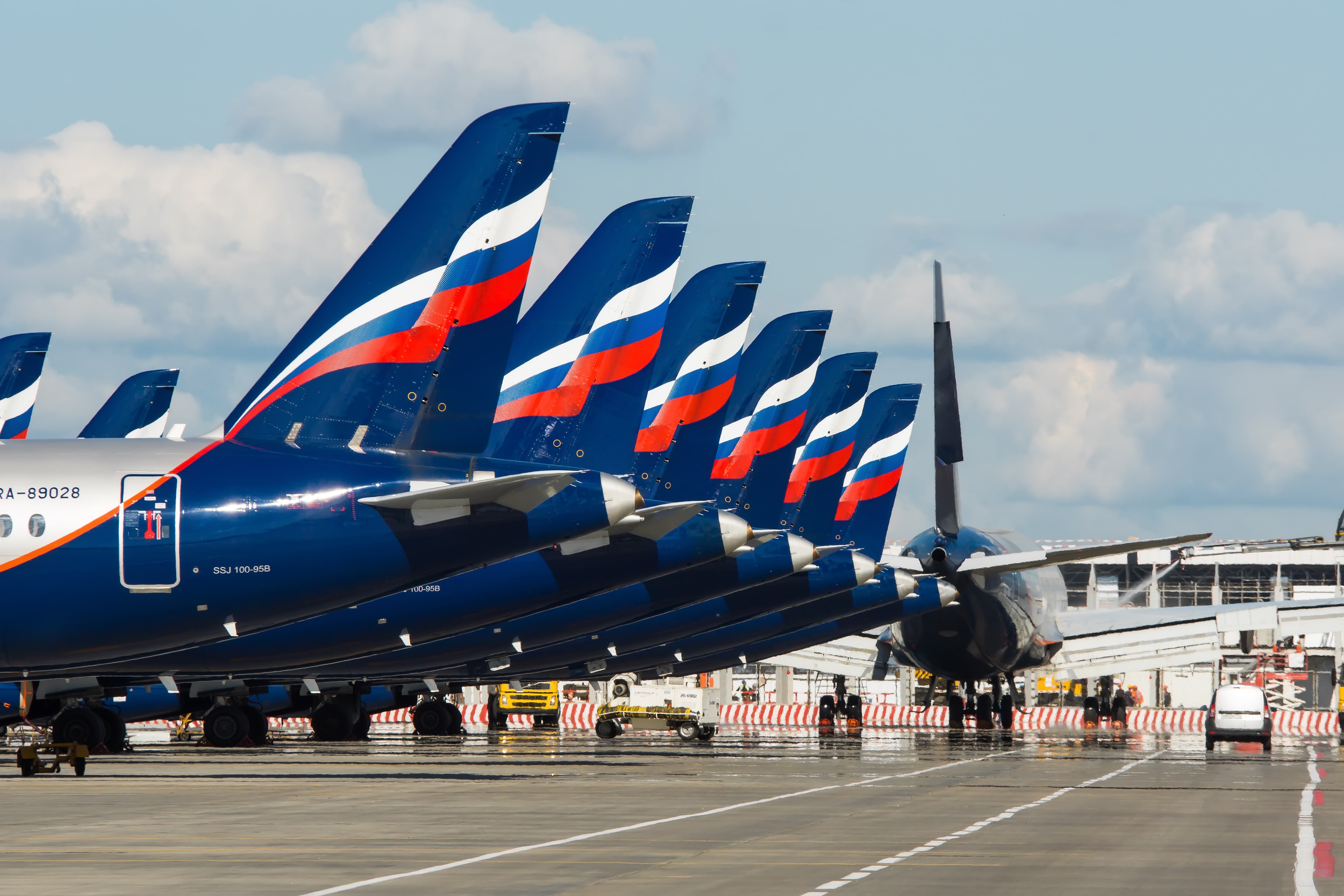 Aeroflot plane