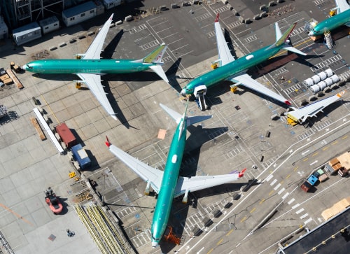 Planes grounded in Florida, USA